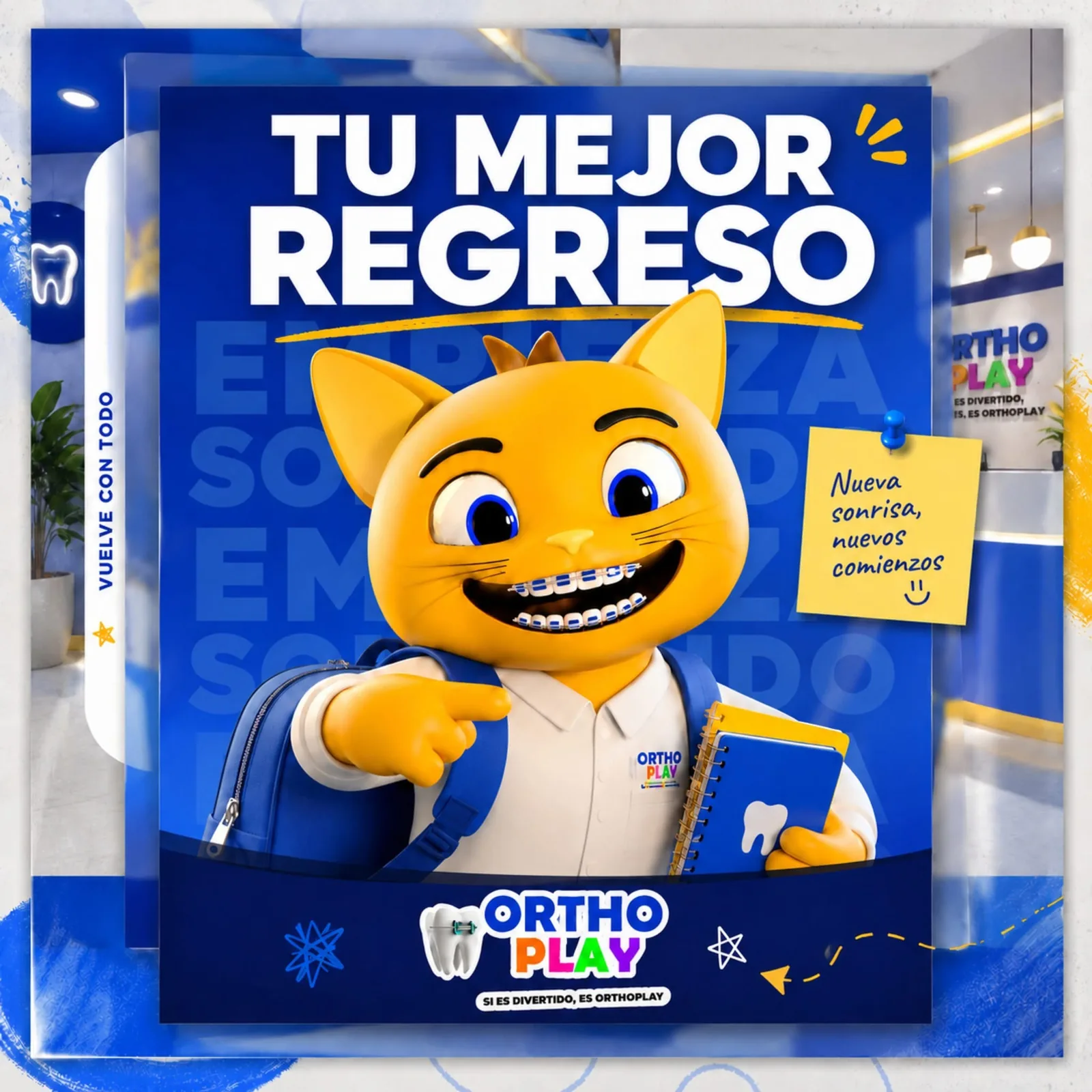 Tu mejor regreso empieza sonriendo Ortho Play